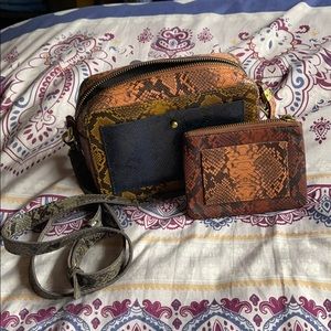 Transport Camera Bag w/ Matching Wallet